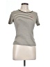 Levi's Stripes Ivory Short Sleeve Turtleneck Size L - photo 1