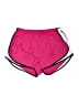 Nike 100% Polyester Color Block Pink Athletic Shorts Size XL - photo 1
