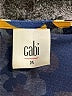 CAbi 100% Polyester Blue 3/4 Sleeve Blouse Size M - photo 7