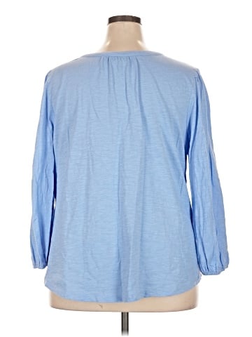 Style&Co 3/4 Sleeve Blouse (view 2)