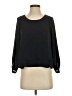 Zara Basic 100% Polyester Black Long Sleeve Blouse Size S - photo 1