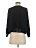 Zara Basic 100% Polyester Black Long Sleeve Blouse Size S - photo 2