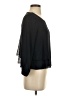 Zara Basic 100% Polyester Black Long Sleeve Blouse Size S - photo 4