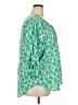 Notations Green 3/4 Sleeve Blouse Size 3X - photo 4
