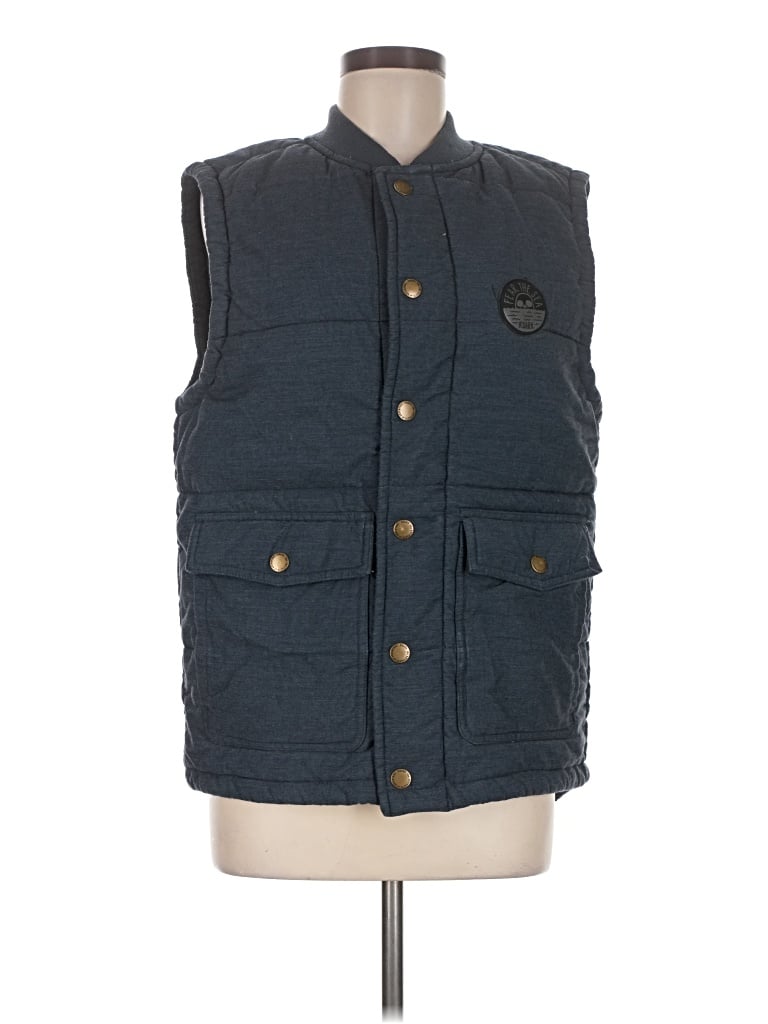 Pre-owned Assorted Brands Vest In Blue