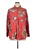 Torrid 100% Rayon Red Long Sleeve Blouse Size 1X Plus (1) - photo 1