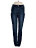 Express Jeans Solid Blue Jeans Size 2 - photo 1