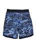 Nike 100% Polyester Graphic Blue Athletic Shorts Size S (kids) - photo 2