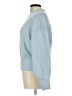 H&M Solid Blue Pullover Sweater Size L - photo 5