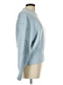 H&M Solid Blue Pullover Sweater Size L - photo 4