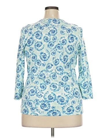 Karen Scott 3/4 Sleeve Top (view 2)