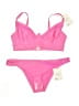 ASOS Pink Two Piece Swimsuit Size 8 - photo 1