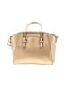 MICHAEL Michael Kors Gold Leather Satchel One size - photo 3
