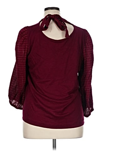 Ann Taylor LOFT 3/4 Sleeve Top (view 2)