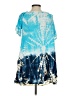 Shoreline Tie-dye Blue Short Sleeve Top Size S - photo 2