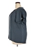 Ann Taylor LOFT 100% Polyester Gray Short Sleeve Blouse Size XXL - photo 5