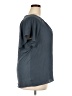 Ann Taylor LOFT 100% Polyester Gray Short Sleeve Blouse Size XXL - photo 4