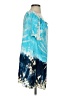 Shoreline Tie-dye Blue Short Sleeve Top Size S - photo 4