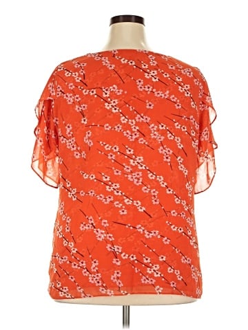 CAbi Short Sleeve Blouse (view 2)