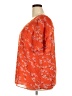 CAbi 100% Polyester Orange Short Sleeve Blouse Size XXL - photo 5