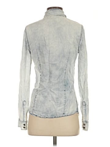 Guess Long Sleeve Button-Down Shirt (view 2)
