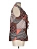 Tommy Hilfiger Brown Sleeveless Blouse Size L - photo 4