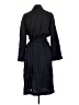 Gap 100% Lyocell Black Trenchcoat Size L (petite) - photo 2