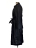 Gap 100% Lyocell Black Trenchcoat Size L (petite) - photo 5