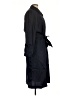 Gap 100% Lyocell Black Trenchcoat Size L (petite) - photo 4