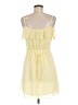 BCX 100% Polyester Yellow Cocktail Dress Size M - photo 2
