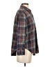 Love Notes Plaid Gray Long Sleeve Button-Down Shirt Size S - photo 4