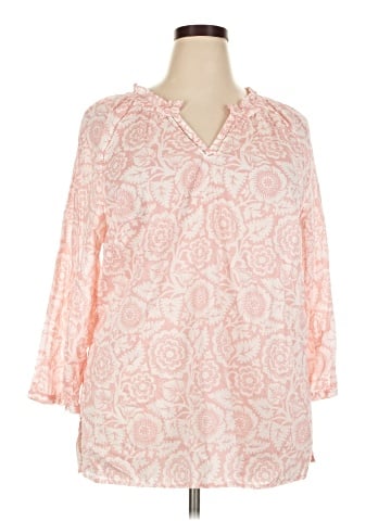 Talbots 3/4 Sleeve Blouse (view 1)