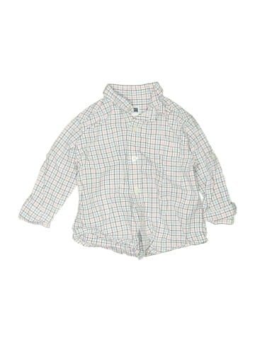 Janie and Jack Long Sleeve Button-Down Shirt (view 1)