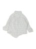 Janie and Jack Checkered-gingham Green Long Sleeve Button-Down Shirt Size 6-12 mo - photo 2