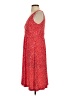 Chaps Polka Dots Red Casual Dress Size S - photo 5