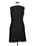 Lands' End 100% Polyester Solid Black Casual Dress Size 16 - photo 2