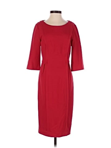 Pink Tartan Casual Dress (view 1)