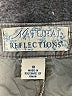 Natural Reflections 100% Cotton Green Cargo Pants Size 10 - photo 7