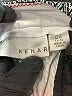 Kenar Chevron-herringbone Gray Shorts Size 10 - photo 3