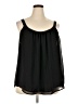 Lane Bryant 100% Polyester Black Sleeveless Blouse Size 18 - photo 1