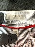 Kenar 100% Cotton Chevron-herringbone Gray Shorts Size 10 - photo 3