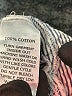 Kenar 100% Cotton Chevron-herringbone Gray Shorts Size 10 - photo 4