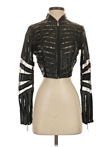 Bebe Leather Jacket (view 1)