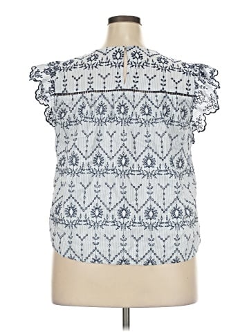 Crown & Ivy Short Sleeve Blouse (view 2)