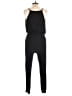 Go Couture Solid Black Jumpsuit Size L - photo 2
