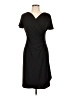 Talbots Solid Black Cocktail Dress Size Lg Petite - photo 1
