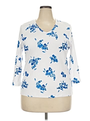 Style&Co 3/4 Sleeve T-Shirt (view 1)