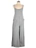 Together Solid Gray Jumpsuit Size L - photo 1