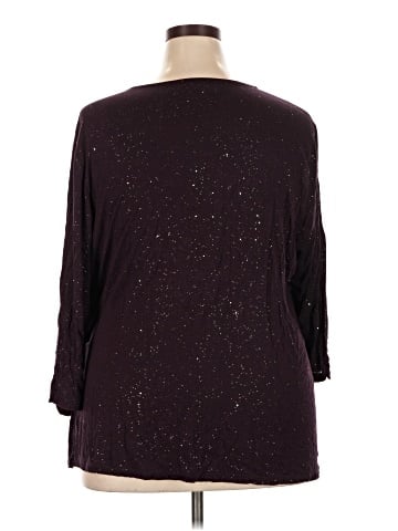 Lane Bryant 3/4 Sleeve Top (view 2)