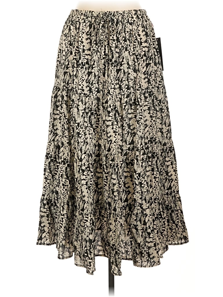 Pre-owned Olivia Grey Casual Skirt In Black